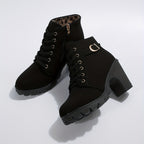 Yael - Luxe Lace-Up Pumps Boots