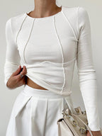 Lila | Timeless Elegance Long-Sleeve Top