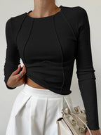 Lila | Timeless Elegance Long-Sleeve Top