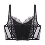Celine - Embroidery French Corset Bra
