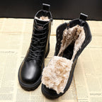 Kylie - Sleek Leather Boots for Winter
