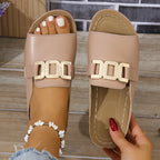 Seren - Comfy Open Toe Buckle Sandals